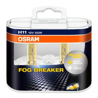   H11 Osram Fog Breaker DuoBox 64211FBR-HCB