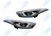 �������� ��� Hyundai Elantra V ���������� (2013-2016) � bi-led ������� �V3 pro X-LED