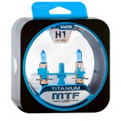 Галогенные лампы H1 MTF Titanium 12V 4400K