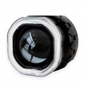 Би-ксеноновая линза Morimoto G5 H1 (с квадратными масками LED) G4 Black
