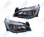 �������� ��� Opel Astra J (2012-2015) � bi-led ������� �5 X-LED, ����������� �������