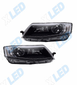 �������� ��� Skoda Octavia A7 (2013-2016) � bi-led ������� �V3 Pro X-LED, ����������� ������