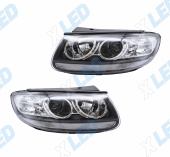 �������� ��� Hyundai Santa Fe II (2005-2012) � bi-led ������� �4 X-LED, ����������� �������
