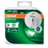 Галогенные лампы H4 Osram Ultra Life DuoBox 62193ULT-HCB