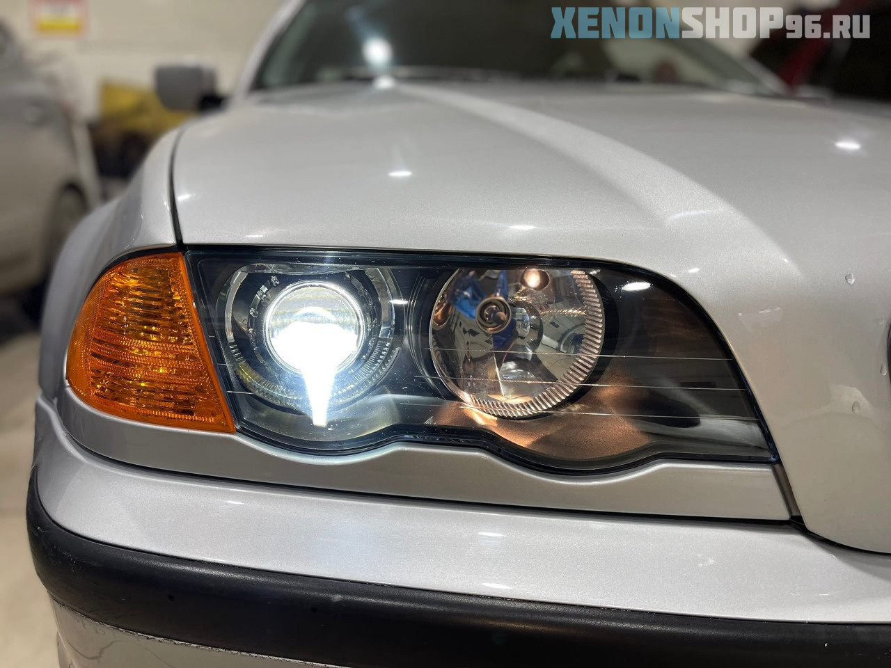 BMW e46- Установка Bi-LED линз - Интернет-магазин 