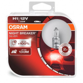 ���������� ����� H1 Osram Night Breaker Silver DuoBox 64150NBS-HCB