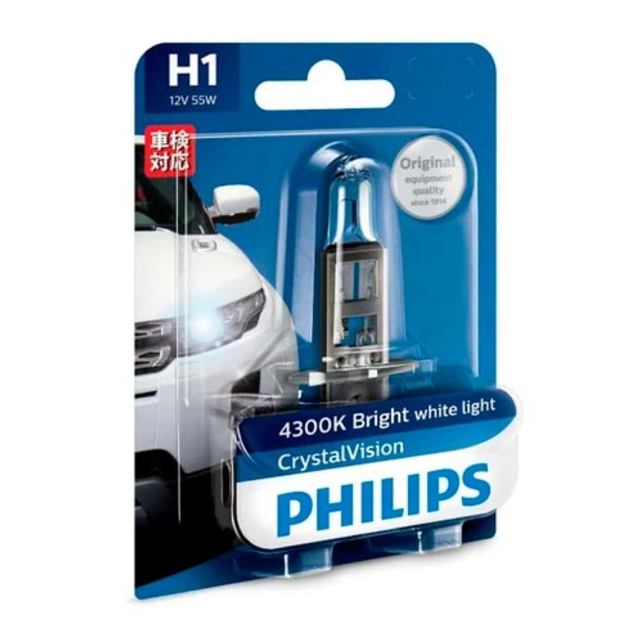 ���������� ����� H1 Philips Crystal Vision 12V 12258CVB1