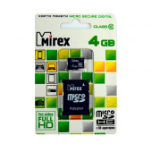   SDHC MIREX  4 GB (Class 10)