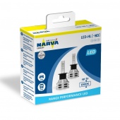 Комплект светодиодных ламп H3 Narva Range Performance LED 6500К (18058)