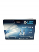    H11 X-LED MAX VISION 6000K Canbus 12-24v