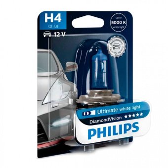   H4 Philips Diamond Vision 12342DVB1