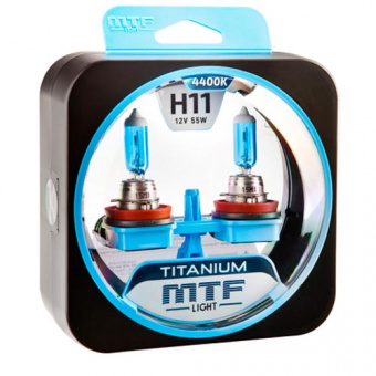   H11 MTF Titanium 12V 4400K