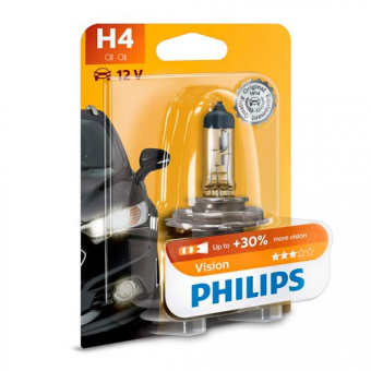   H4 Philips Vision 12342PRB1