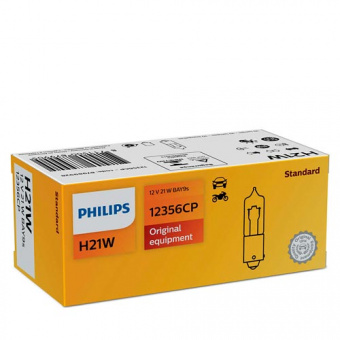 Лампа H21W Philips Standard 12V 12356CP