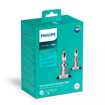 �������� ���� LED-�������� PHILIPS H4 Ultinon LED HL 6200�