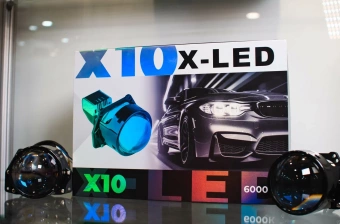Би-диодная линза X-LED X10 Premium 3.0 6000К