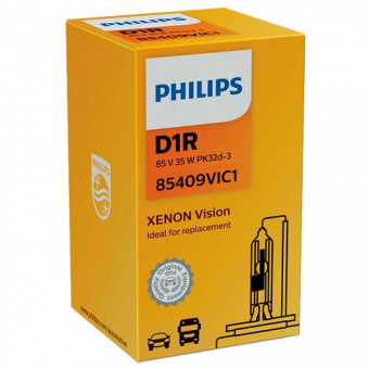 Ксеноновая лампа D1R Philips Vision 85409VIC1 (4300К)