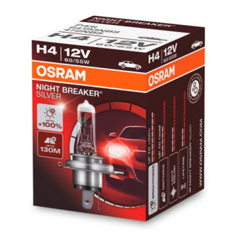   H4 Osram Night Breaker Silver 64193NBS