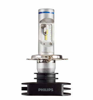    H4 Philips Bright White X-treme Ultinon LED 6200K (12953BWX2)