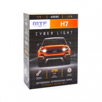 �������� ������������ ���� H7 MTF Light GYBER LIGHT 6000K 12v
